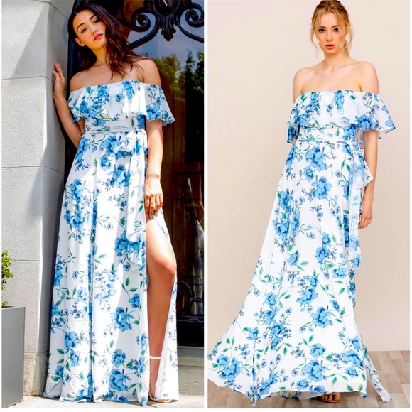 YUMI KIM Carmen Off-Shoulder  Maxi Dress - Picture 3 of 7